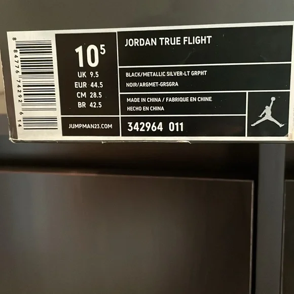 Nike Jordan True Flight Shoes - Picture 12 of 14